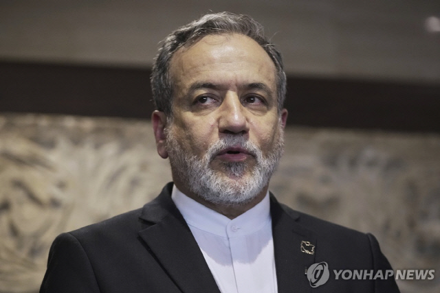 압바스 아락치 이란 외무장관. AP 연합뉴스